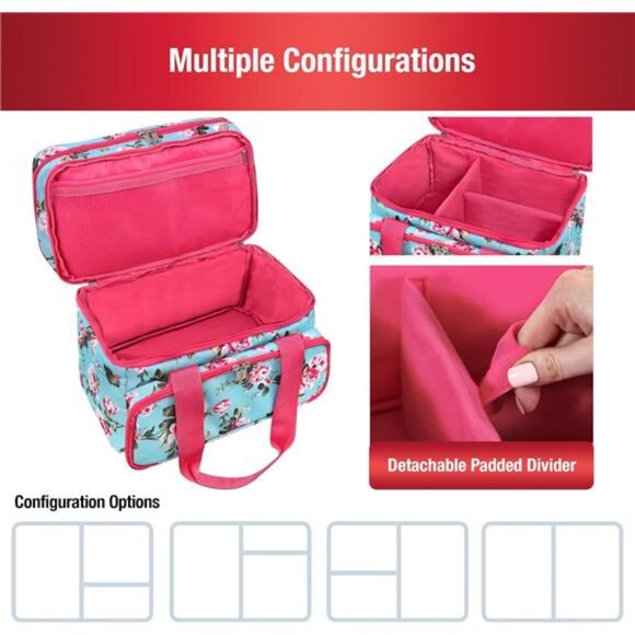 SINGER Sewing Accessories Organizer (Bag Only) – Double Layer Portable Sewing - Picture 3 of 8